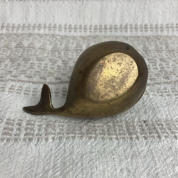 Brass Whale Ashtray - Picture 5 of 8